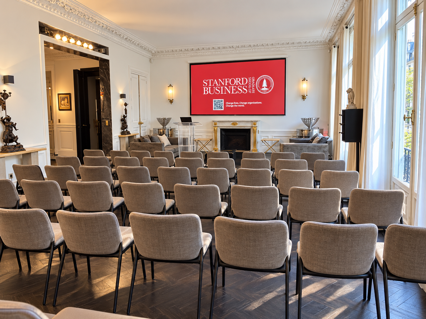 Séminaire en format théâtre — Loft Triangle d'Or