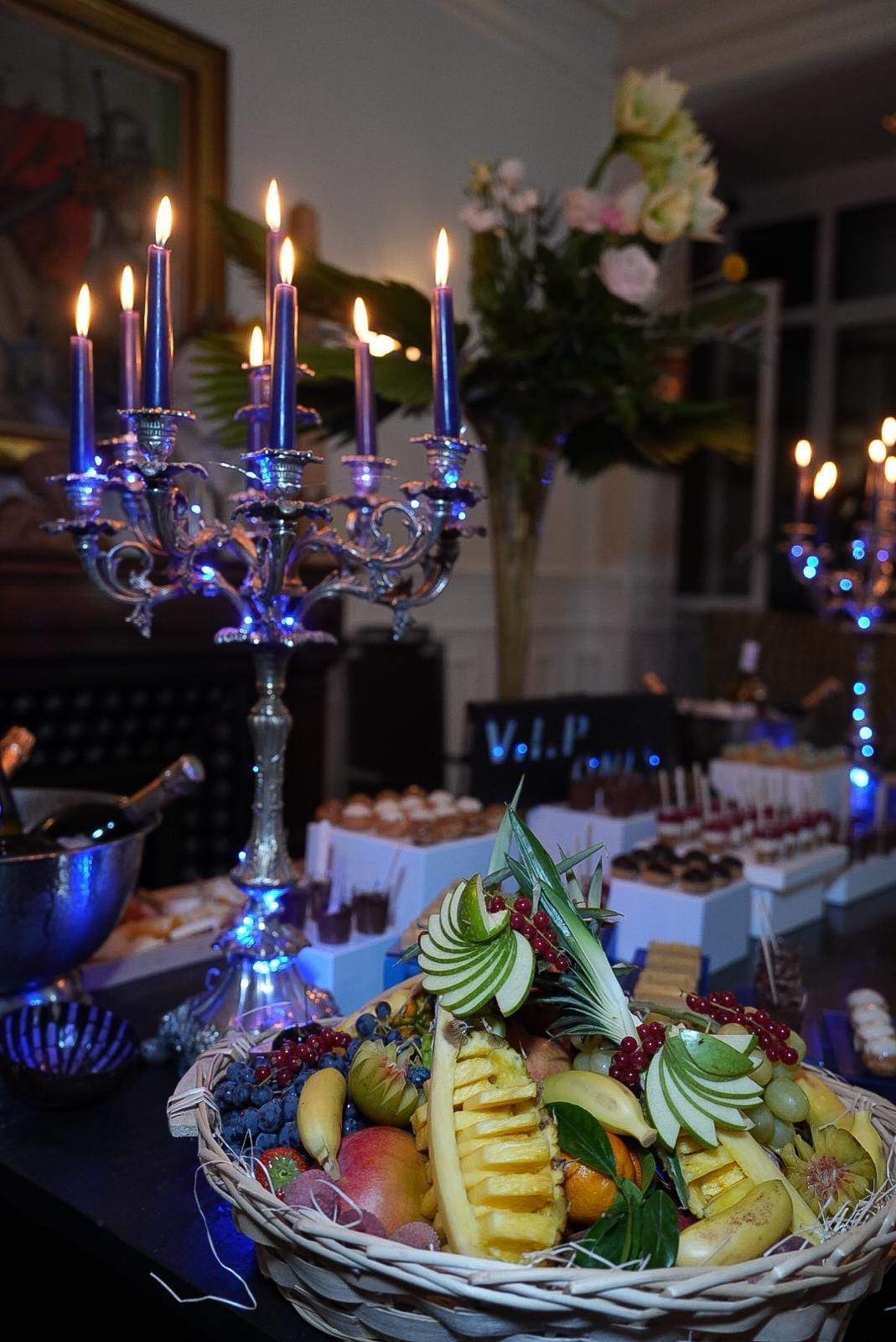 Candélabres & Cristal