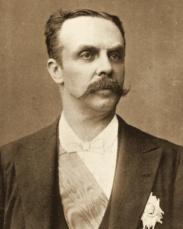 Portrait de Jean Casimir-Perier par Nadar, président de la République, ancien élève de la pension Duplay au 18 rue Marbeuf